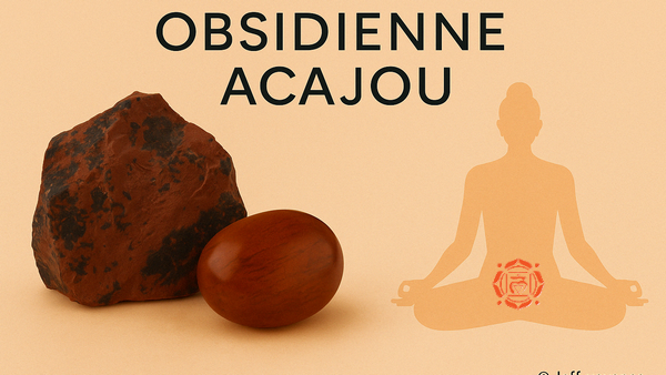 Les bienfaits de l’obsidienne acajou : enracinement et stabilité émotionnelle - Esoboutik Brest
