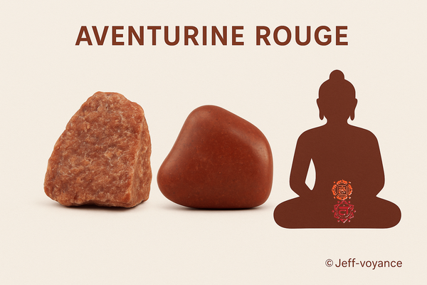 Aventurine rouge : vertus, usages et message symbolique - Esoboutik Brest