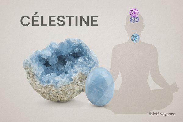 Comment utiliser la célestite pour apaiser l’esprit - Esoboutik Brest