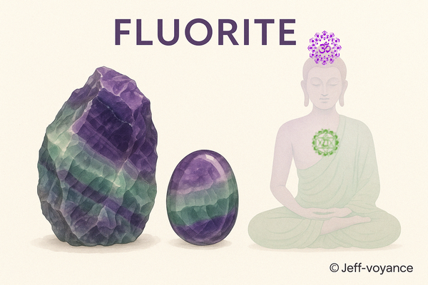 la fluorite, pierre d’organisation et d’harmonie - Esoboutik Brest