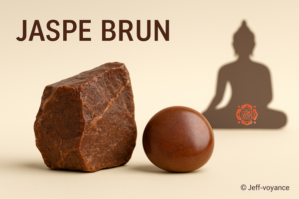 Le jaspe brun, allié de la résilience et du calme intérieur - Esoboutik Brest
