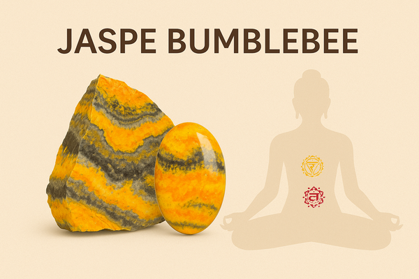 Jaspe Bumblebee : Pierre d’Énergie, de Vitalité et de Transformation - Esoboutik Brest