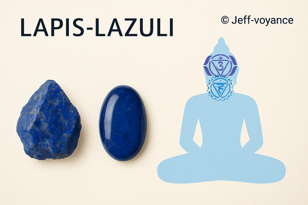Le lapis lazuli est une pierre de sagesse, de vérité et de perception subtile