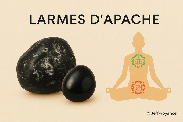 Pierre de transition et d’acceptation : l’obsidienne Larmes d’Apache - Esoboutik Brest