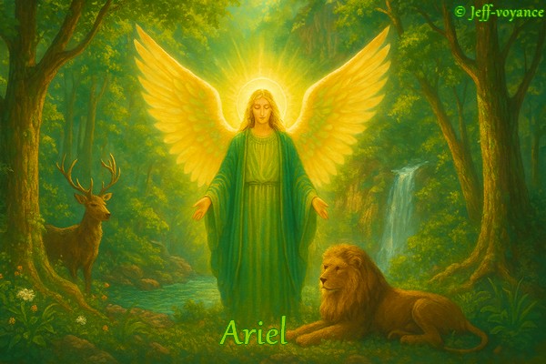 ARIEL – Archange de la nature divine, de l’abondance et de la protection des royaumes terrestres